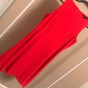 NWT Banana Republic Coral Fit & Flair Dress -Sz 12